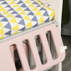 Qaba Foam Crib Toddler Mattress With Breathable Padding And Cover, Easy To Clean, 39" X 22", Pure White -Qaba GUEST 045fb295 6135 4599 8ce9 4b9342ff0ac8