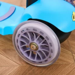 Qaba 3-in-1 Kids Scooter, Sliding Walker & Push Rider, With 3 Balanced Wheels, Adjustable Height, And Removable Storage Seat, Toy Vehicle For 2-6 Year Olds -Qaba GUEST 0a682513 00fb 447a 88fe 8f4316b6cb17