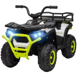 Qaba 12V Kids ATV, Battery Powered 4 Wheeler Quad W/ Spring Suspension Wheels, Rear Storage Basket, Lights, Music 9 Qaba 12V Kids ATV, Battery Powered 4 Wheeler Quad W/ Spring Suspension Wheels, Rear Storage Basket, Lights, Music -Qaba GUEST 12a6b944 854d 4059 a59e 9768a60316fa