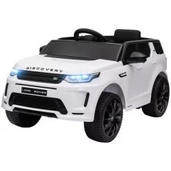 Qaba Land Rover Discovery Sport Licensed 12V Kids Ride On Car, Battery Powered Toy Car W/ Remote Control Soft Start, LED Lights, Music Horn, White -Qaba GUEST 1634798b 031d 4e37 9d26 ebd209c21599