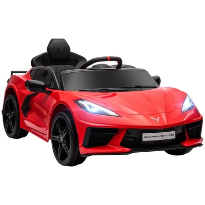 Qaba Chevrolet Corvette Licensed 12V Electric Car For Kids With Parental Remote Control, Suspension System, Music, Horn, Headlight, Slow Start 7 Qaba Chevrolet Corvette Licensed 12V Electric Car For Kids With Parental Remote Control, Suspension System, Music, Horn, Headlight, Slow Start - Image 7