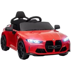 Qaba BMW M4 Licensed Kids Electric Car, 12V Ride On Car With Remote Control, Suspension, Handle Attachment, LED Lights, Music, Soft Start 12 Qaba BMW M4 Licensed Kids Electric Car, 12V Ride On Car With Remote Control, Suspension, Handle Attachment, LED Lights, Music, Soft Start -Qaba GUEST 31f6b059 6995 49c0 b8f3 5c73e7ffaf85