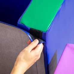 Qaba 7-Piece Rearrangeable Toddler Climber For Creativity And Shape Discovery, Baby Soft Play Equipment, Climbing Toy For Toddlers, Multicolored -Qaba GUEST 3af04705 1c1e 40e4 ad98 0767b5874229