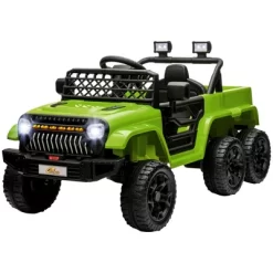 Qaba 12V 4x4 Kids Electric Car, 2WD/4WD Switchable Kids Ride On Car With Parent Remote Control, Spring Suspension System, Back Trailer 10 Qaba 12V 4x4 Kids Electric Car, 2WD/4WD Switchable Kids Ride On Car With Parent Remote Control, Spring Suspension System, Back Trailer -Qaba GUEST 44ff3f28 502a 4c29 9c46 94cb327d5477
