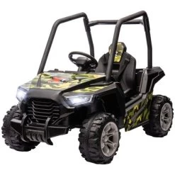 Qaba 12V Kids Electric Car With Parent Remote Control, Spring Suspension, Soft Start, Music, LED Light, Safety Belt, 3 Speed, For 3-6 Years, Green -Qaba GUEST 4d9690c2 df2d 41c4 9b7e 0c0be8ba223f