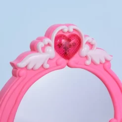 Qaba Children Dressing Table Set Girls Pretend Princess Vanity Table With Music Lightening Pink -Qaba GUEST 59b5140f f040 4e94 9d41 93eb98e311c1