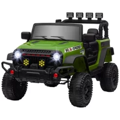 Qaba 12V Ride On Car, Ride On UTV, Battery Powered Toy Car With Bluetooth, Parent Remote, 4 Suspension Wheels, Music Horn LED Lights -Qaba GUEST 59f2744c 6a32 43fc 9d96 31a8c857393d
