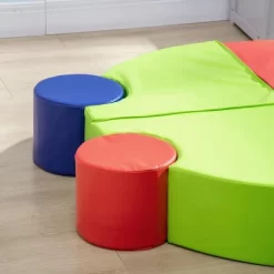 Qaba 10-Piece Rearrangeable Foam Playset Soft Play Equipment Toddler Educational Toy -Qaba GUEST 67125c92 c83c 4edc aeb5 fe127e9c9474