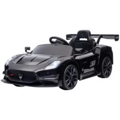 Qaba Maserati GT2 Licensed Ride On Car, 12V 3MPH Battery Powered Electric Car For Kids With Shock-Absorbers, Auxiliary Wheels, Remote, Horn, Black 7 Qaba Maserati GT2 Licensed Ride On Car, 12V 3MPH Battery Powered Electric Car For Kids With Shock-Absorbers, Auxiliary Wheels, Remote, Horn, Black -Qaba GUEST 6accc94e db2e 4996 9f80 3d1aa66934ef