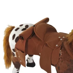 Qaba Sound-Making Ride On Horse Stuffed Animal For Kids With Padding, Stuffed Animal Horse Toy For Girls And Boys, Plush Horse Gift With Soft Feel -Qaba GUEST 6e58d8f0 fc5b 468d b08d e15bdf97bc7d