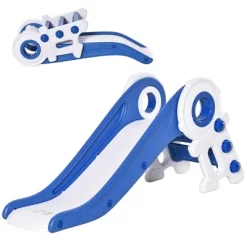 Qaba Folding Kids Slide, Activity Freestanding Climber For Ages 1-3 Years, Indoor And Outdoor Exercise Playset Toy Center, With Cartoon Astronaut Shape -Qaba GUEST 751d7ed5 b3d6 4741 bab6 e7217f926212