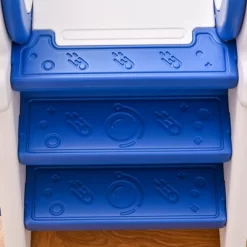 Qaba Folding Kids Slide, Activity Freestanding Climber For Ages 1-3 Years, Indoor And Outdoor Exercise Playset Toy Center, With Cartoon Astronaut Shape -Qaba GUEST 788078ff ca23 4210 bbfc 23d48c969e25