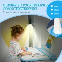 Qaba Kids Table And Chair Set, Activity Desk With USB Lamp, Storage Drawer For Study, Activities, Arts, Or Crafts -Qaba GUEST 7d76b4f1 d972 41c7 bff8 df073287cfcb