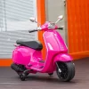Qaba Vespa Licensed Electric Motorcycle For Kids, 6V Toddler Motorcycle With Music, FM Radio, Headlight, Single Button Start For 3-6 Years