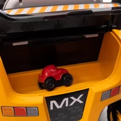 Qaba 12V Kids Ride On Forklift Car With Top, 360° Rotation Electric Ride On Excavator With Liftable Fork And Pallet, Music, Yellow -Qaba GUEST 9b227656 d59c 4cd9 b9e7 6b6fba9ca226