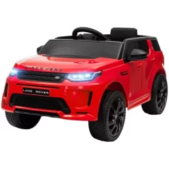 Qaba Land Rover Discovery Sport Licensed 12V Kids Ride On Car, Battery Powered Toy Car W/ Remote Control Soft Start, LED Lights, Music Horn, Red -Qaba GUEST 9f6712f0 9d53 4162 ba9c dbb1b4ec1723