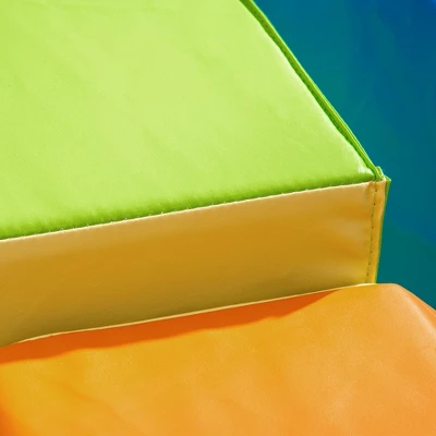 Qaba 5-Piece Soft Play Equipment, Large Baby Foam Playset For Creativity And Shape Discovery With Easy-to-Clean Surface Toddler Educational Toy 5 Qaba 5-Piece Soft Play Equipment, Large Baby Foam Playset For Creativity And Shape Discovery With Easy-to-Clean Surface Toddler Educational Toy - Image 5