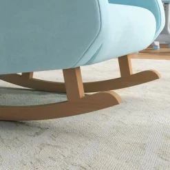 Qaba Kids Rocker Armchair, Children Rocking Chair For Nursery Playroom Preschool, With Solid Wood Legs, Anti-Tipping Design, For 1.5-5 Years -Qaba GUEST b5b43c12 2410 4b6a b005 61317895c3a0