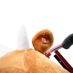 Qaba Plush Spring Rodeo Bull Style Kids Ride-On Toy Rocking Horse With Realistic Sounds -Qaba GUEST b835f191 2295 43aa 9f47 4a60e53cc988