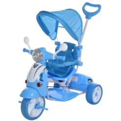 Qaba Children Ride-On Moped Tricycle With A Stylish Design & Interactive Music & Lighting Functions 12 Qaba Children Ride-On Moped Tricycle With A Stylish Design & Interactive Music & Lighting Functions -Qaba GUEST b9cbe434 31da 4abe bb5a 549bc7fd31f4