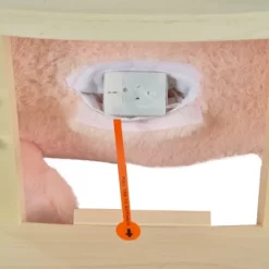 Qaba Rabbit Wooden Rocking Horse With Simulated Sound, Wooden Base, Seat Belt, Plush Stuffed Rocking Chair For Baby, Toddler, 18-36 Months, Pink -Qaba GUEST c66a0391 bbf3 4ea1 99fa 22df68ab5f08