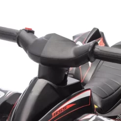 Qaba Kids ATV, 6V 4 Wheeler Kids Quad Car, Battery Powered Electric Ride On Toy With Music For Boys & Girls Ages 2-6 Years, Black -Qaba GUEST d09c0a21 bf12 47c2 a007 a9f557fdc797