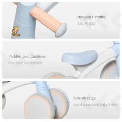 Qaba Baby Balance No Pedal Bicycle Walker Ride On Bike Quick Release Kids Toddlers Birthday Toy Gift For 1-3 Years Old -Qaba GUEST dc159171 04a3 4cd7 979c b24cc83ac12c