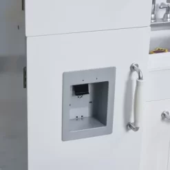 Qaba Large Kids Kitchen Playset With Telephone, Water Dispenser Simulation Cooking Set -Qaba GUEST e2b3f795 e4ef 461e befb 9c07d42f9fe4