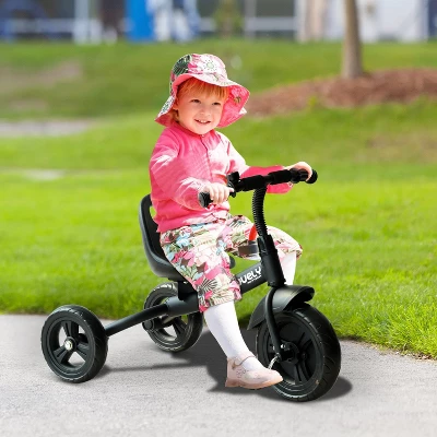 Qaba 3-Wheel Recreation Ride-On Toddler Tricycle With Bell Indoor / Outdoor 2 Qaba 3-Wheel Recreation Ride-On Toddler Tricycle With Bell Indoor / Outdoor - Image 2