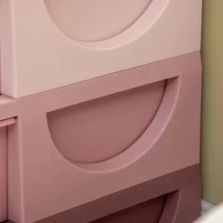 Qaba 3 Tier Kids Storage Unit With 6 Drawers Chest Toy Organizer Plastic Bins For Kids Bedroom Nursery Living Room For Boys Girls Toddlers, Pink -Qaba GUEST f0262656 3cde 4ce8 9729 28cefb08376c