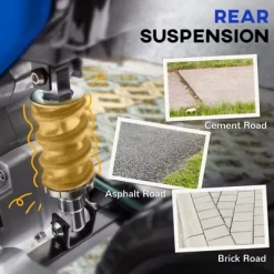 Qaba Kids Motorcycle With Twist Grip Throttle, 12V Electric Motorcycle With Training Wheels, Rear Suspension, Music For Aged 3-6 Years -Qaba GUEST f0cd12e9 d787 4cbb 8f54 87dd689a97a2