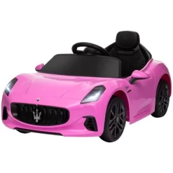 Qaba 12V Kids Electric Car, Maserati Gran Turismo Licensed Electric Car For Kids W/ Remote Control, Soft Start, LED Lights, Music, Horn -Qaba GUEST f6b3c65f d162 4e64 913c 9d8933f7adee
